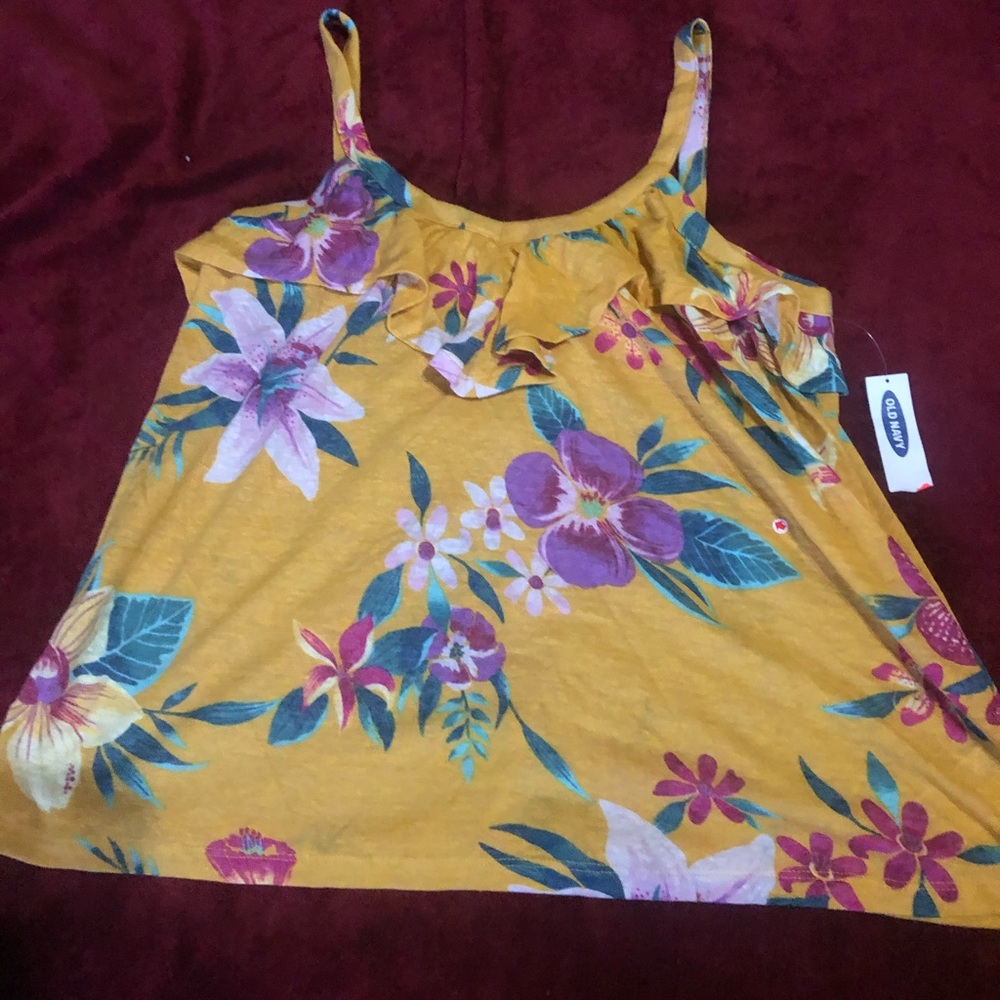 Yellow Old Navy Tank Top